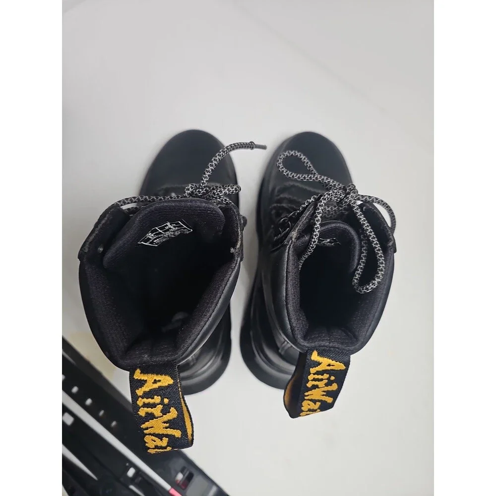 SEMI-NEW Dr. Martens Us Men 5/us Ladys Sz 6 Hiking Boots  BLACK